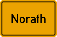 Ortsschild von Gemeinde Norath in Rheinland-Pfalz