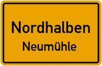 Straßen in Nordhalben Neumühle