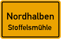 Straßenverzeichnis Nordhalben Stoffelsmühle