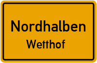 Straßenverzeichnis Nordhalben Wetthof