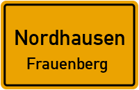 Fußgängerüberweg in NordhausenFrauenberg