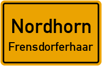 Südtangente in NordhornFrensdorferhaar