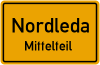 Von-Ahnen-Weg in NordledaMittelteil