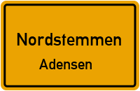 Straßenverzeichnis Nordstemmen Adensen