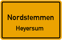 Straßenverzeichnis Nordstemmen Heyersum