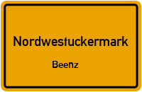Kranichweg in NordwestuckermarkBeenz