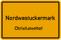 Stangenweg in NordwestuckermarkChristianenhof