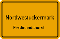 Kraatzer Weg in NordwestuckermarkFerdinandshorst