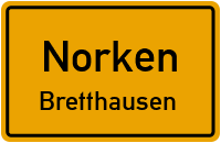 Friedhofsweg in NorkenBretthausen