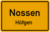Straßenverzeichnis Nossen Höfgen