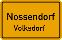 Kirchweg in NossendorfVolksdorf
