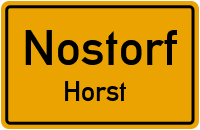 Nebenstraße in NostorfHorst