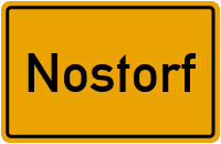 City Sign Nostorf