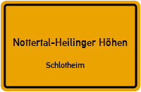 Obermehlersche Straße in Nottertal-Heilinger HöhenSchlotheim