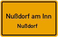 Straßen in Nußdorf am Inn Nußdorf