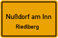 Straßen in Nußdorf am Inn Riedlberg