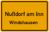 Straßenverzeichnis Nußdorf am Inn Windshausen
