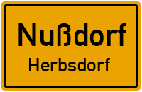 Straßenverzeichnis Nußdorf Herbsdorf
