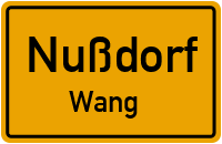 Riedertinger Straße in NußdorfWang