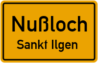 Max-Berk-Straße in NußlochSankt Ilgen