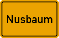 City Sign Nusbaum