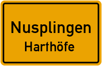 Harthöfe in NusplingenHarthöfe