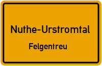 Felgentreuer Dorfstraße in Nuthe-UrstromtalFelgentreu