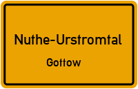 Damm in Nuthe-UrstromtalGottow