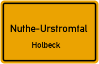 Straßenverzeichnis Nuthe-Urstromtal Holbeck