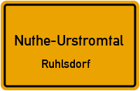 Straßenverzeichnis Nuthe-Urstromtal Ruhlsdorf