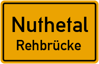 Waldstadtgestell in NuthetalRehbrücke
