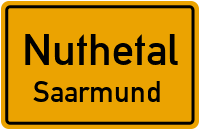 Nuthestraße in 14558 Nuthetal (Saarmund)