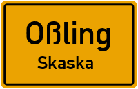 Grenzstraße in OßlingSkaska