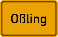 City Sign Oßling