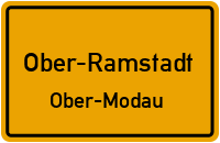 Am Friedhof in Ober-RamstadtOber-Modau