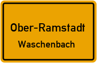 Alicestraße in Ober-RamstadtWaschenbach