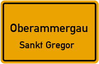 Straßenverzeichnis Oberammergau Sankt Gregor