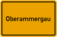 Oberammergau in Bayern