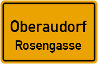 Rosengasse in OberaudorfRosengasse