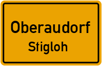 Straßenverzeichnis Oberaudorf Stigloh