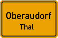 Straßenverzeichnis Oberaudorf Thal