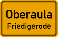 Hahnbergweg in OberaulaFriedigerode