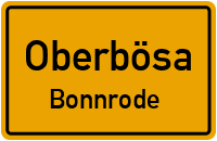 Bonnröder Weg in OberbösaBonnrode