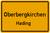 Straßenverzeichnis Oberbergkirchen Hading