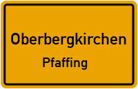 Straßenverzeichnis Oberbergkirchen Pfaffing