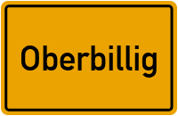 City Sign Oberbillig