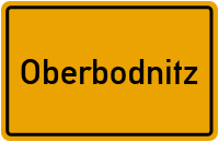 City Sign Oberbodnitz
