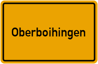 Wo liegt Oberboihingen?