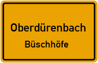 Dürenbacher Straße in OberdürenbachBüschhöfe