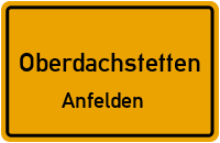 Straßen in Oberdachstetten Anfelden